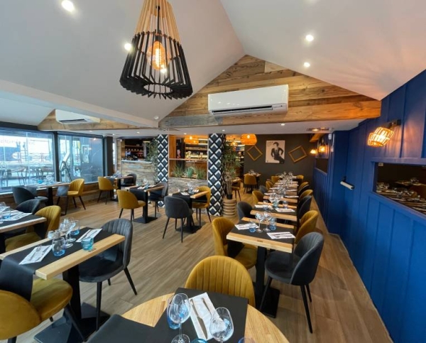 La Plage - Restaurant Fécamp - Restaurant Fécamp vue mer